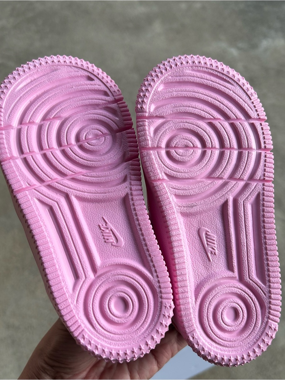 Nike Force 1 Low Little Kids Shoes Pink Foam Size 10c NEW NIB Girl Toddler - Picture 3 of 5
